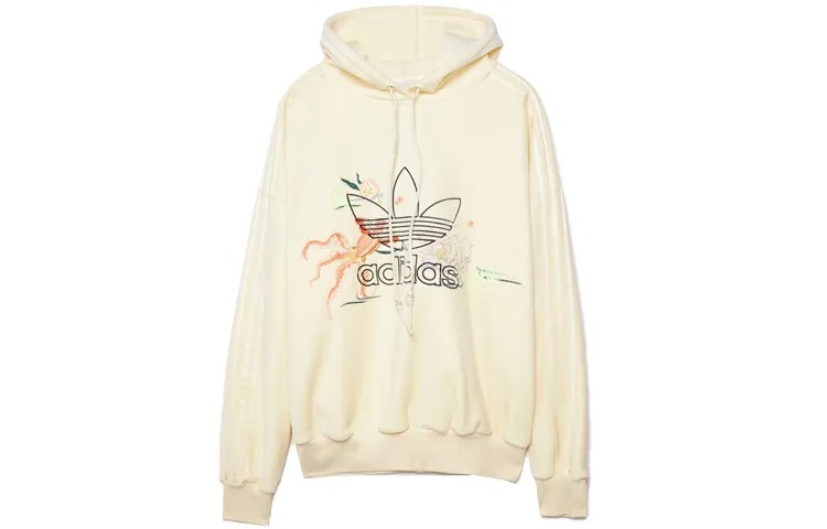 Свитшот Angel Chen X женский молочно-белый Adidas Originals