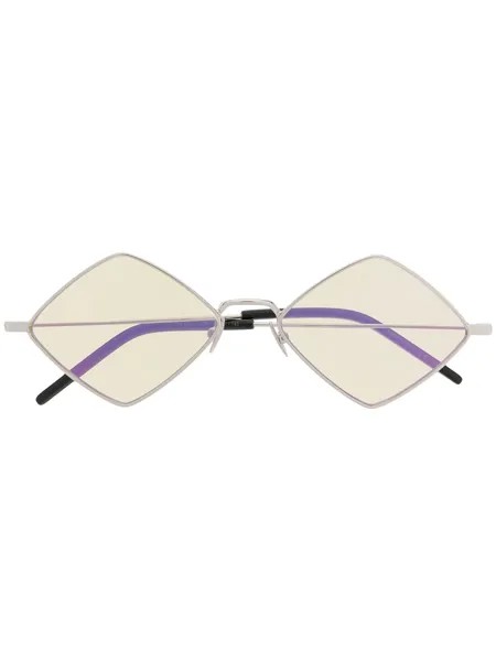 Saint Laurent Eyewear солнцезащитные очки в ромбовидной оправе
