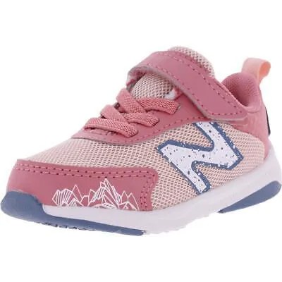 Розовые повседневные и модные кроссовки New Balance для девочек 5, средний (B,M) для малышей 9272
