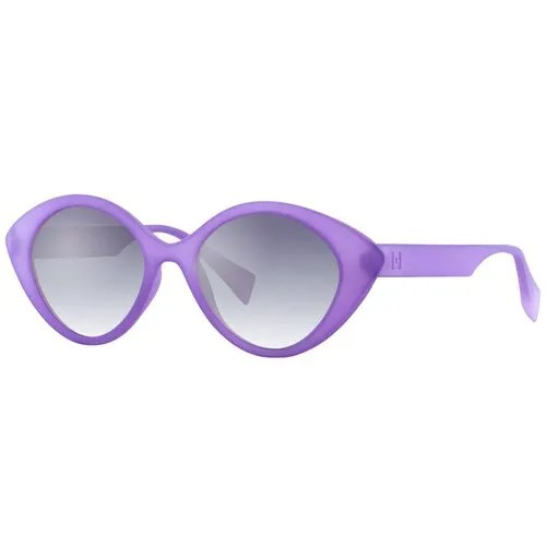 Солнцезащитные очки Italia Independent, бабочка, оправа: пластик, для женщин, фиолетовый