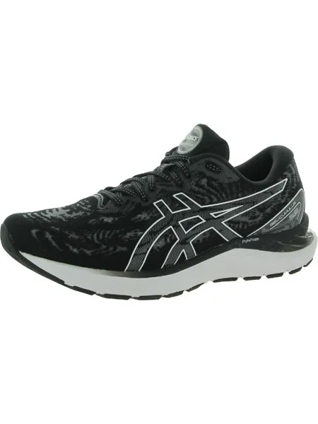 Мужские кроссовки для бега с сеткой Gel Cumulus 23 ASICS, цвет Black/White