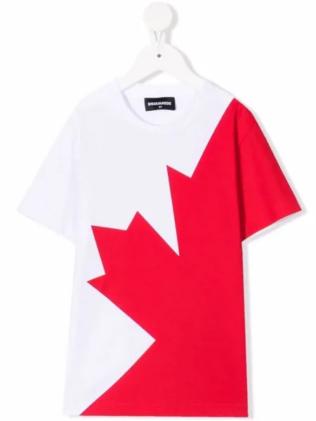 Dsquared2 Kids футболка с графичным принтом