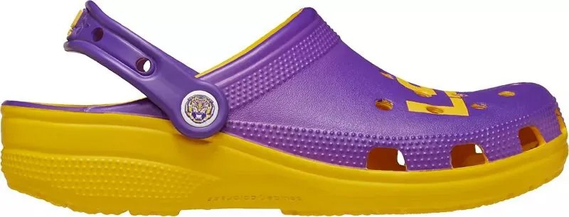 Классические сабо Crocs LSU Tigers