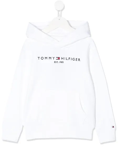Tommy Hilfiger Junior худи с вышитым логотипом