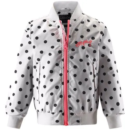 Куртка LASSIE 721743-0221 для девочки, цвет белый, рус.размер 140