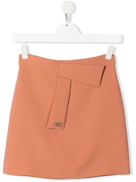Elisabetta Franchi La Mia Bambina юбка A-силуэта с логотипом