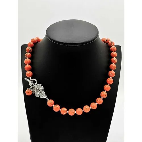 Колье Apsara, длина 50 см, оранжевый