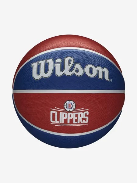 Мяч баскетбольный Wilson NBA Team Tribute LA Clippers, Красный