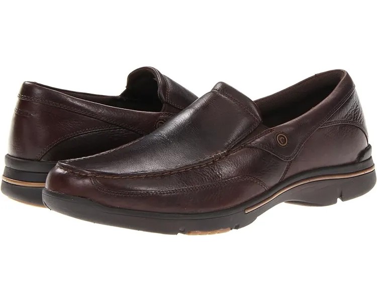 Лоферы Rockport Eberdon, цвет Dark Brown Leather