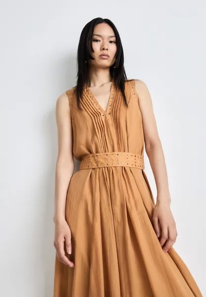 Повседневное платье DRAPY DKNY, коричневый
