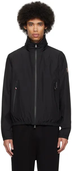 Черная куртка на молнии Moncler Grenoble