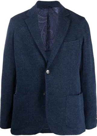ETRO пиджак строгого кроя