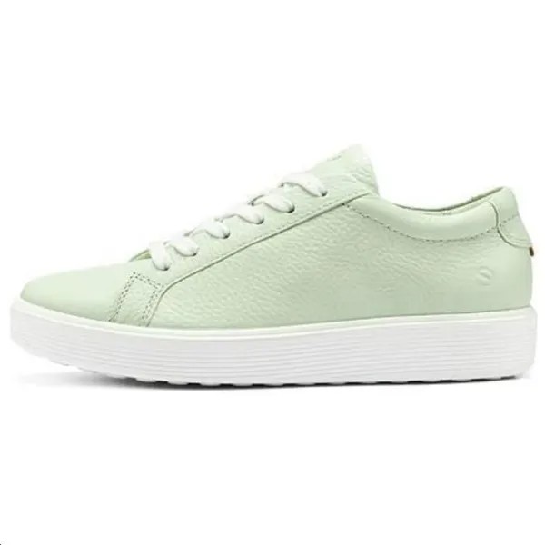 Кроссовки ecco Soft Cool Skateboarding Shoes Women's Low-top Cyan, голубой