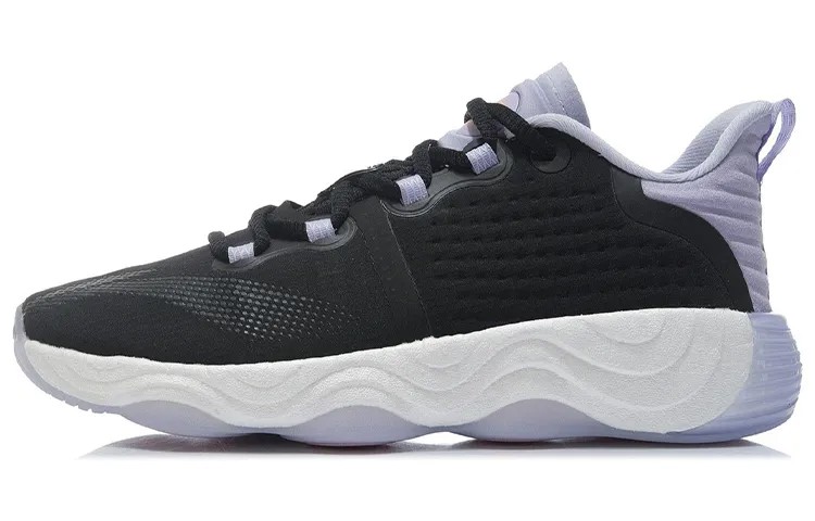 LINING Wujie 3 Lifestyle Shoes Women's Low-top Black/Bad Little Purple