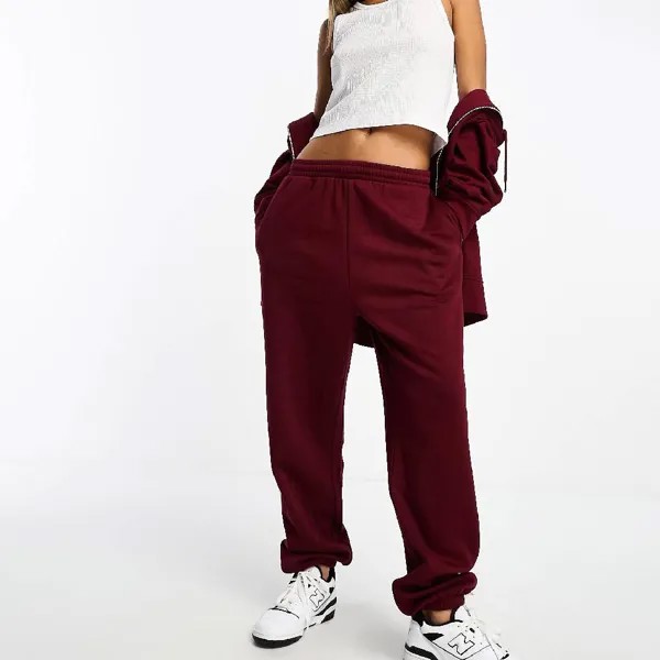 Спортивные брюки Asos Design Ultimate, темно-красный