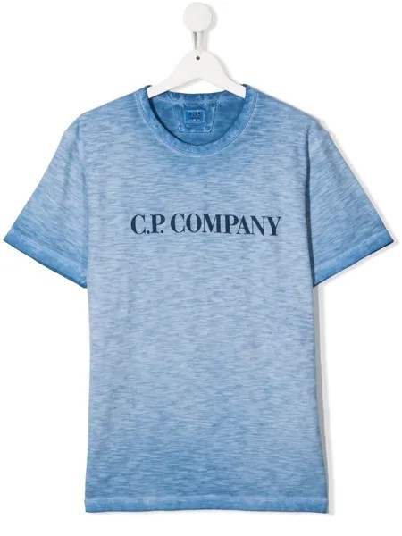C.P. Company Kids футболка с логотипом