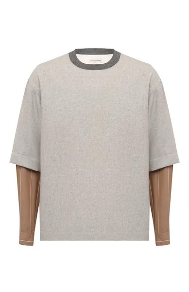 Комбинированный свитшот Dries Van Noten