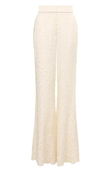 Брюки из хлопка и вискозы Elie Saab