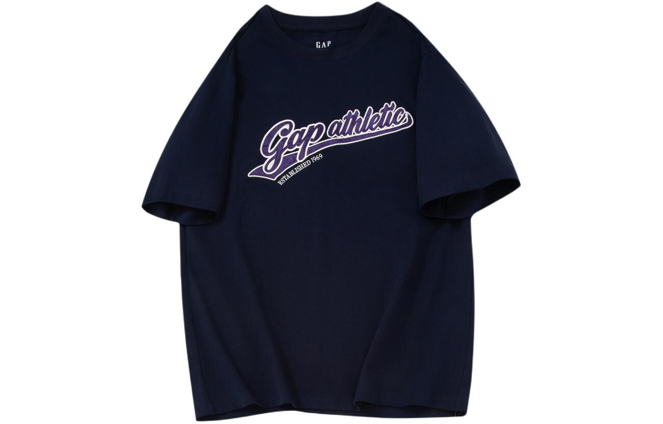 Футболка унисекс Gap, фиолетовый