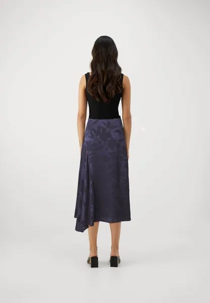 Юбка А-силуэта Trebbia Ted Baker, темно-синяя