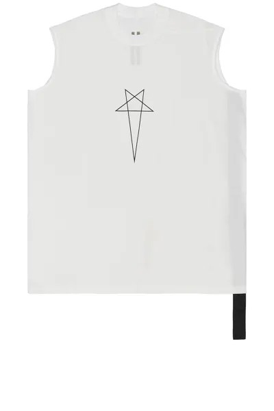 Футболка Rick Owens DRKSHDW Tarp, белый
