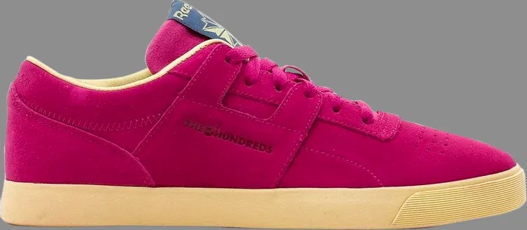 Кроссовки the hundreds x workout clean fvs 'gemini pack' Reebok, розовый