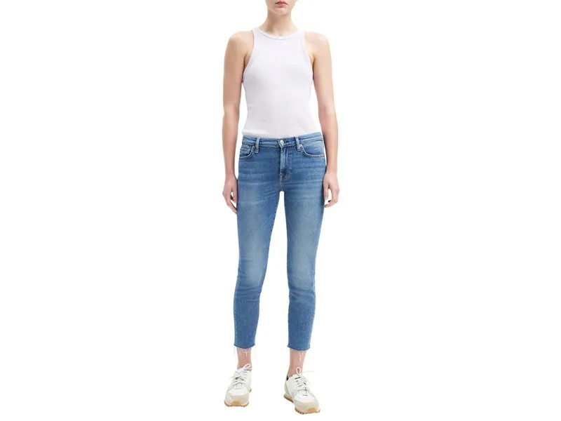Джинсы 7 For All Mankind, Roxanne Ankle in Powder Blue