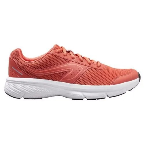 Кроссовки для бега женские RUN CUSHION оранжевые, размер: EU41, цвет: Красный KALENJI Х Декатлон