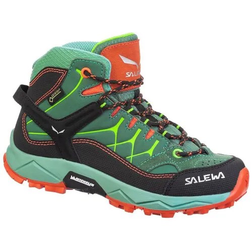 Кроссовки Детские Salewa Alp Trainer Mid Gore-Tex Myrtle/Tender Shot (Eur:30)