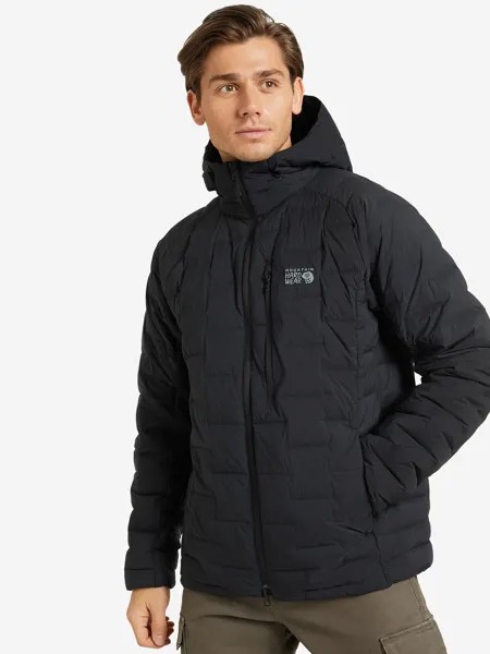 Пуховик мужской Mountain Hardwear Stretchdown Hoody, Черный