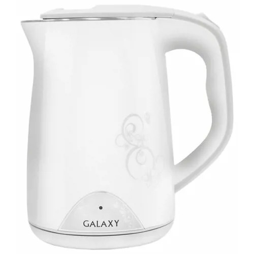 Чайник GALAXY GL0301, белый