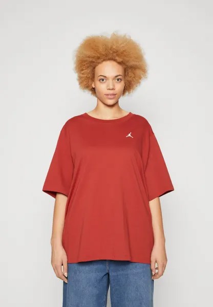 Футболка базовая ESSEN TEE CORE Jordan, цвет dune red