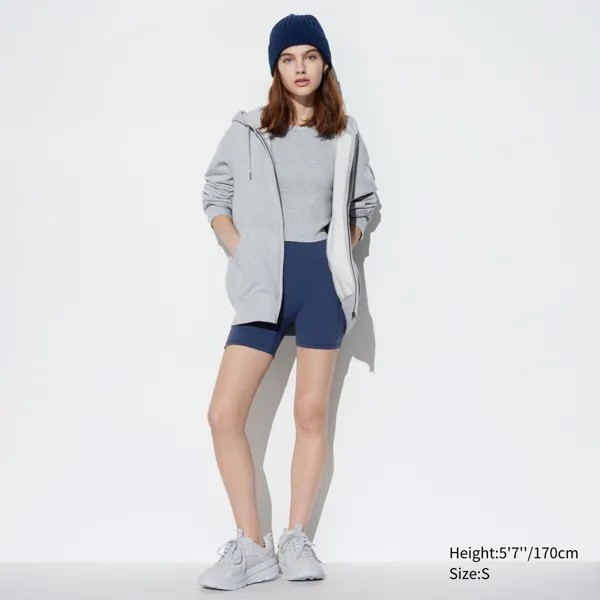 Шорты ультрастрейч Uniqlo AIRism Active, темно-синий