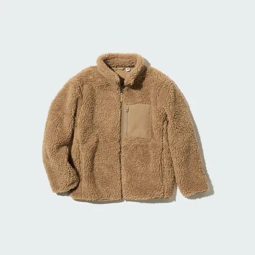 Толстовка Uniqlo, размер 7-8Y(130), коричневый