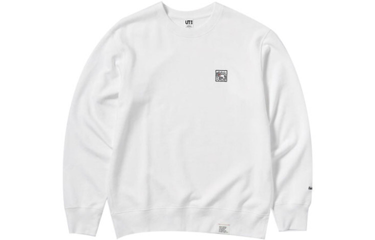 Свитшот Keith Haring X унисекс белый Uniqlo, белый