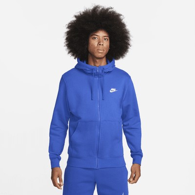 Худи Nike Sportswear Club Fleece, цвет Game Royal/Game Royal/White