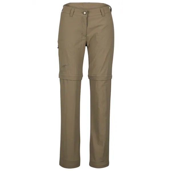 Брюки на молнии Maier Sports Women's Nicole, цвет Teak