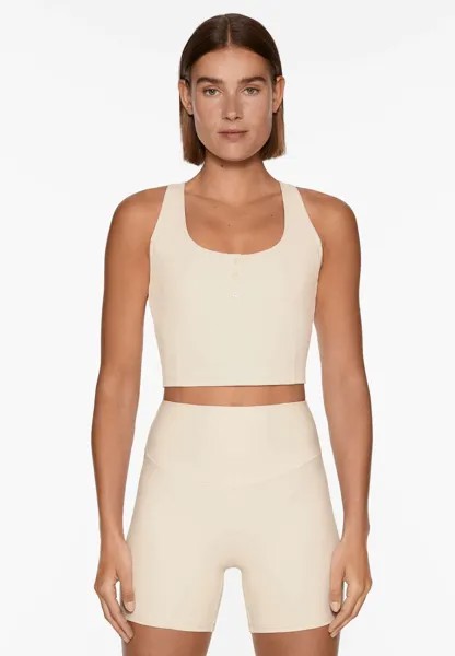 Топ Comfortlux Strappy OYSHO, бежевый
