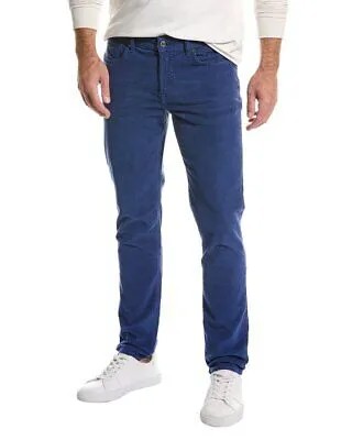 Узкие мужские зауженные джинсы 7 For All Mankind цвета электрик синего цвета