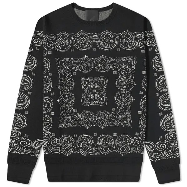 Джемпер Givenchy Jacquard Bandana Crew Knit