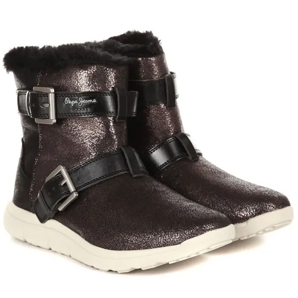 Полусапоги женские Pepe Jeans London HYKE W SNOW PLS30762 серые 41 EU