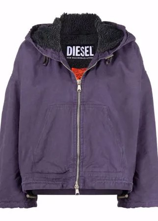 Diesel куртка G-Kim с подкладкой из шерпы