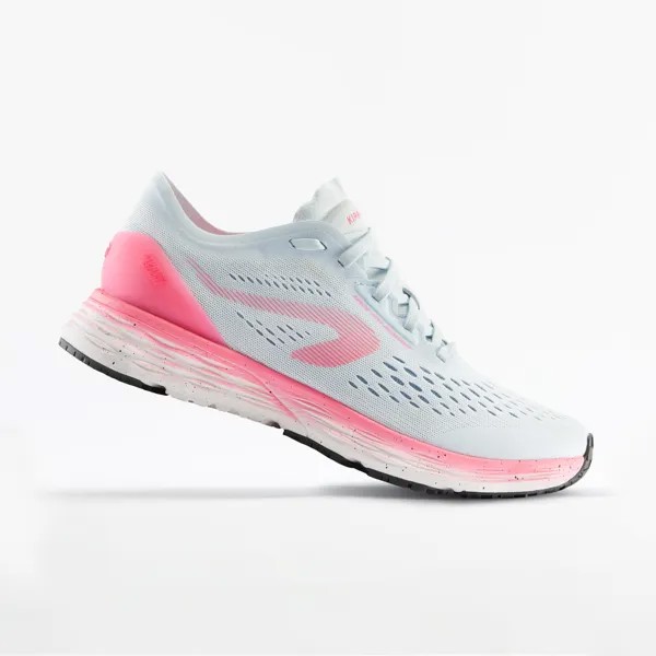 Женские беговые кроссовки Kiprun KS Light - серые светло-розовые Kiprun