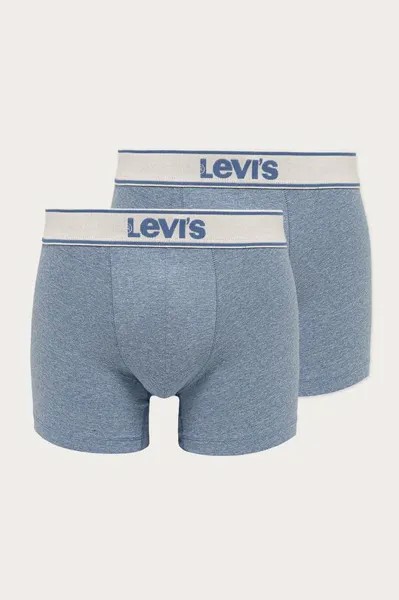 Боксеры (2 пары) Levi's, синий