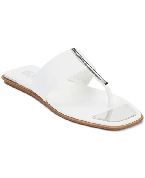 Женские сандалии без шнуровки Deja с декорированными ремешками DKNY, белый