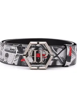 Philipp Plein ремень с принтом