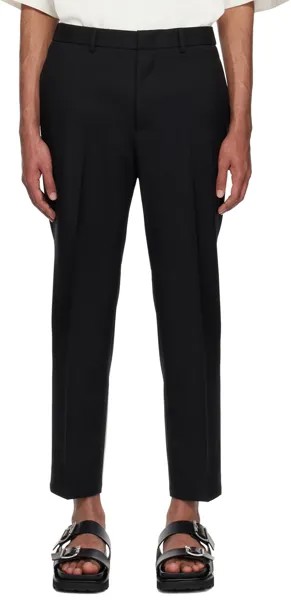 Черные брюки со складками Jil Sander
