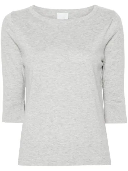 Allude меланжевый топ, серый