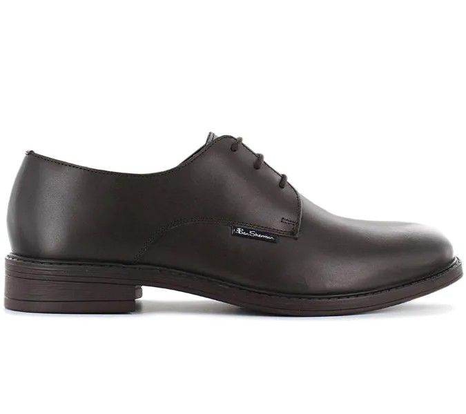 BEN SHERMAN Pearce - мужские туфли на шнурках деловые кожаные коричневые кроссовки BEN3391-BROWN спортивная обувь ORIGINAL