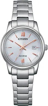 Японские наручные  женские часы Citizen EW2318-73A. Коллекция Elegance